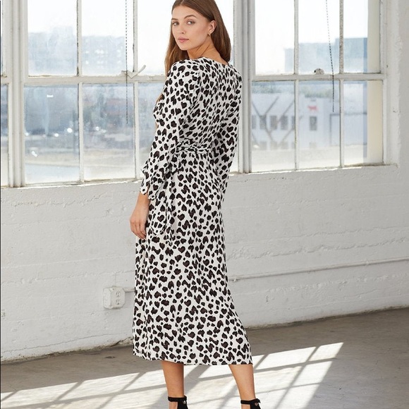 Cleobella Miles Maxi Wrap Dress Leopard Print | Small , only worn once - Picture 2 of 5